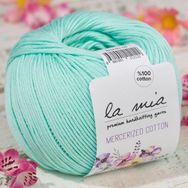 La Mia Mercerized Cotton 33588 137 Açık Yeşil El Örgü İpi