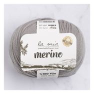La Mia Merino 33781 L031 Gri El Örgü İpi