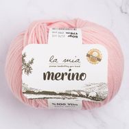 La Mia Merino 33786 L040 Pembe El Örgü İpi