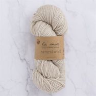 La Mia Natural Wool 33606 H2 Bej El Örgü İpi