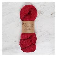 La Mia Natural Wool 34395 L893 Koyu Kırmızı El Örgü İpi