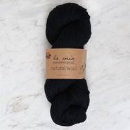 La Mia Natural Wool 34398 L815 Siyah El Örgü İpi