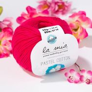 La Mia Pastel Cotton 33613 L058 Fuşya El Örgü İpi