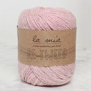 La Mia Re-Tweed 34414 L101 Açık Pembe Melanj El Örgü İpi