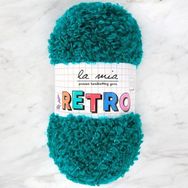 La Mia Retro LM0820 Petrol Yeşil El Örgü İpi