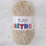 La Mia Retro LM1013 Bej El Örgü İpi
