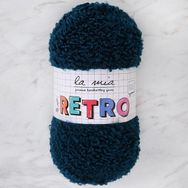 La Mia Retro LM5206 Petrol Mavisi El Örgü İpi