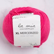 La Mia XL Mercerized 33763 35 Fuşya El Örgü İpi