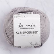 La Mia XL Mercerized 33774 232 Gri El Örgü İpi