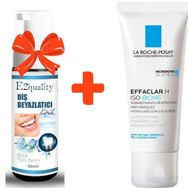 La Roche Posay 40 ml Effaclar H Isobiome Krem Yağlı Ciltler İçin Yatıştırıcı Nemlendirici Krem+E2'Quality Diş Beyazlatıcı Köpük