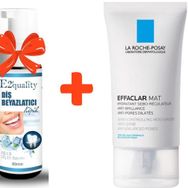 La Roche Posay 40 ml Effaclar Matlaştırıcı Etkili Nemlendirici Bakım Kremi+E2'Quality Diş Beyazlatıcı Köpük
