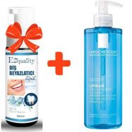 La Roche Posay 400 ml Lipikar Gel Lavant Kuru Ciltler İçin Temizleme Jeli +E2'Quality Diş Beyazlatıcı Köpük