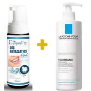 La Roche Posay 400 ml Toleriane Caring Wash Hassas Ciltler İçin Temizleyici+E2'Quality Diş Beyazlatıcı Köpük