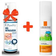 La Roche Posay Anthelios Dermo Pediatrics Lait Bebe Spf 50 50 ml Bebek Güneş Kremi+E2'Quality Diş Beyazlatıcı Köpük