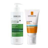 La Roche-Posay Anthelios Spf50+ 50 ml Güneş Kremi + Vichy Dercos 390 ml Şampuan