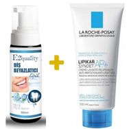 La Roche-Posay Lipikar Syndet AP 100 ml Vücut Yıkama Jeli+E2'Quality E2'quality Diş Beyazlatıcı Köpük