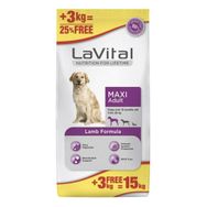 La Vital 12+3 kg Büyük Irk Kuzu Etli Yetişkin Köpek Maması