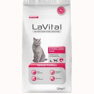 La Vital 1,5 kg Sterilised Somonlu Kedi Maması