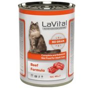La Vital Adult Tahılsız Biftekli 400 gr Yetişkin Konserve Kedi Maması