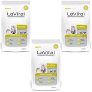 La Vital Kitten Somonlu Premium 3x1.5 kg Yavru Kedi Maması