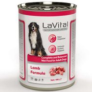 La Vital Lamb Tahılsız Kuzu Etli Püre 400 gr Köpek Konservesi