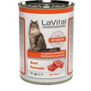 La Vital Sığır Etli Tahılsız Ezme 400 gr Yetişkin Kedi Konservesi