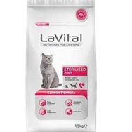 La Vital Somonlu Kısırlaştırılmış 1.5 kg Yetişkin Kedi Maması