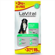 La Vital Somonlu Maxi Irk Yavru 12+3 kg Köpek Maması