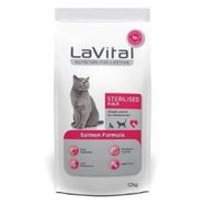 La Vital Sterilised Somon ve Balıklı Kısırlaştırılmış 12 kg Kuru Kedi Mama