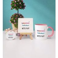 Laboratuvar Teknikeri Pembe Kupa Bardak