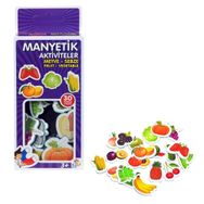 Laço Games 30 Parça Manyetik Aktiviteler Meyve ve Sebzeler