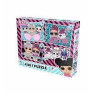 Laço Games 4 in 1 L.O.L. Surprise Puzzle