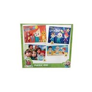 Laço Kids Cocomelon 4 in 1 3 Yaş Üstü Çocuklar İçin Eğitici Puzzle