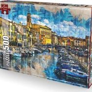 Laço Kids Martigues Kasabası 500 Parça Puzzle