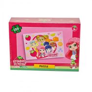 Laço Kids-Utku Oyuncak CK7909 100 Parça Çilek Kız Puzzle