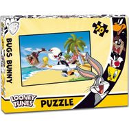 Laço Looney Tunes 70 Parça Çocuk Puzzle