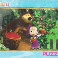 Laço Maşa Koca Ayı 24 Parça Puzzle