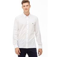 Lacoste CH5843 Beyaz Slim Fit Erkek Gömlek