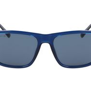 Lacoste L6025s Dikdörtgen Şeffaf Mavi 56/17/145 Erkek Güneş Gözlüğü