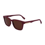 Lacoste L987S 603 53 Bordo Kemik Unisex Güneş Gözlüğü