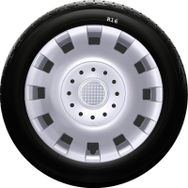 Lada SKS-SJS 414 16 İnç 4 Adet Jant Kapağı