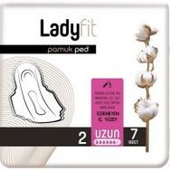 Ladyfit Uzun 3x7 Adet Pamuk Ped