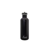Laken LKBSF100NE Çelik Basic 1 lt Siyah Flow Kapak Şişe Suluk
