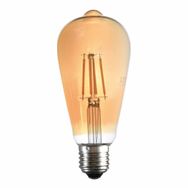 Lambam St64 Bal Camlı 4W E27 2700K Gün Işığı Led Ampul