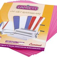 Lamiess 100'lü Pembe A-4 300 Mıc. Pp Cilt Kapağı