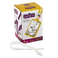 Lamiess 50'li Beyaz Plastik Kancalı Kart Askı İpi