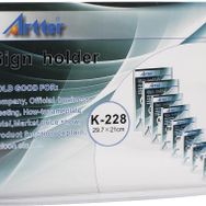 Lamiess K-228 3'lü Yatay Masaüstü Reklam Panosu