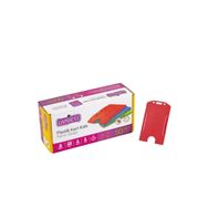 Lamiess Lms 214 50'li Kırmızı Yatay Plastik Kart Kabı