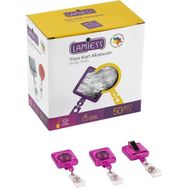 Lamiess Lms 363 50'li Şeffaf Pembe Kare Yoyo
