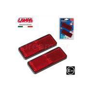 Lampa 20540 E11 Belgeli Kırmızı Dikdörtgen Reflektör